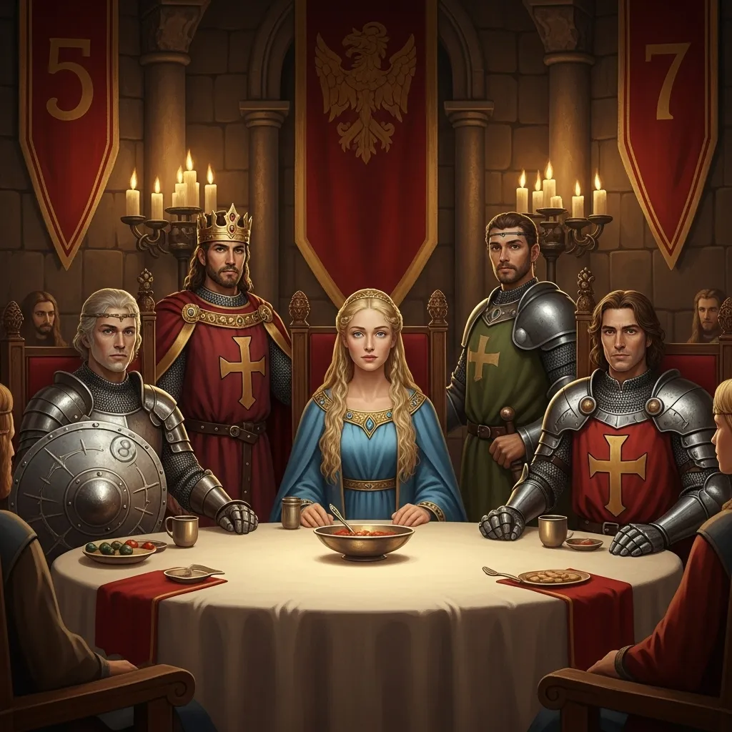 俄罗斯转盘：圆桌骑士的博弈